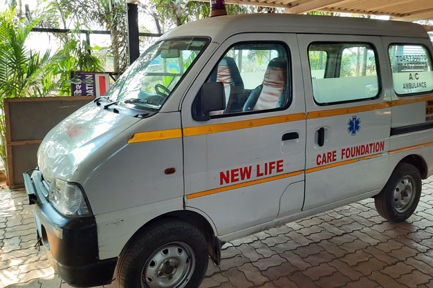 New Life Care Foundation, Thane, Mumbai - Ambulance Facility