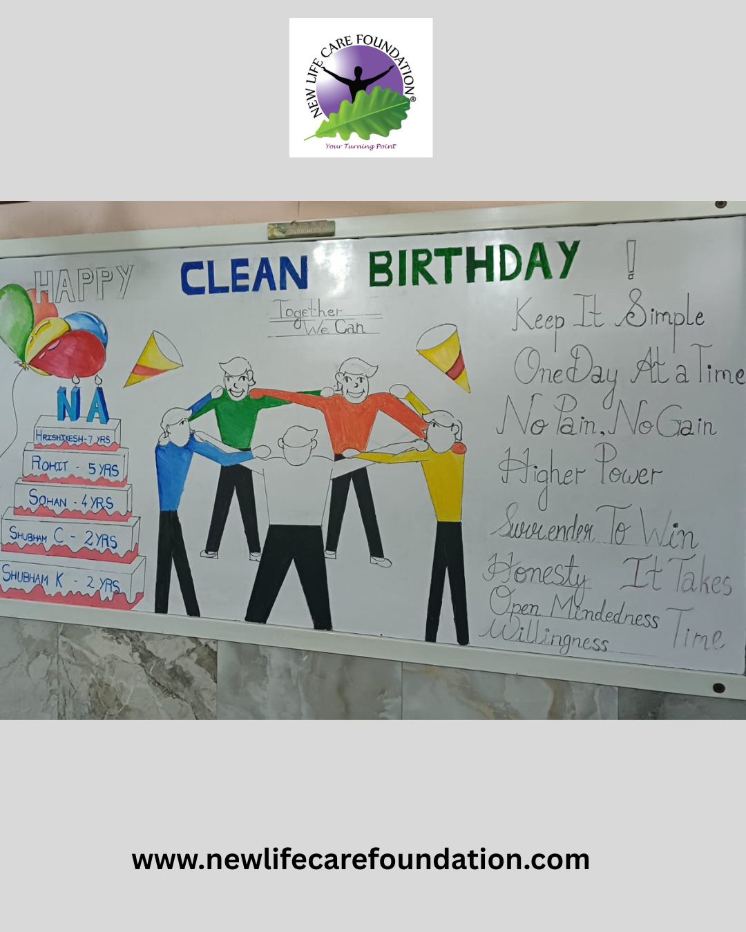 Celebrating Clean Day at New Life Care Foundation